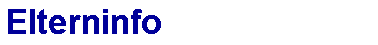 Elterninfo