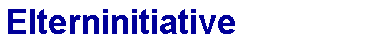Elterninitiative