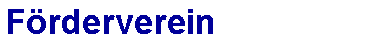 F�rderverein